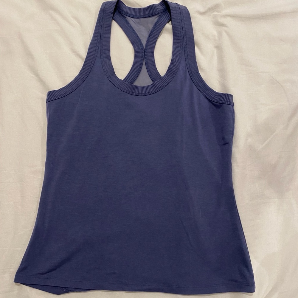 Athleta Mesh Racerback Tank Top